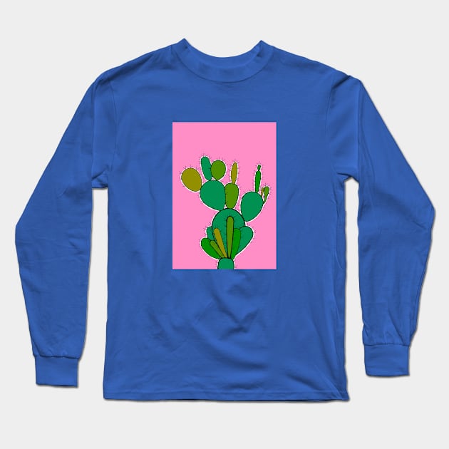 Cacti Long Sleeve T-Shirt by AdamRegester